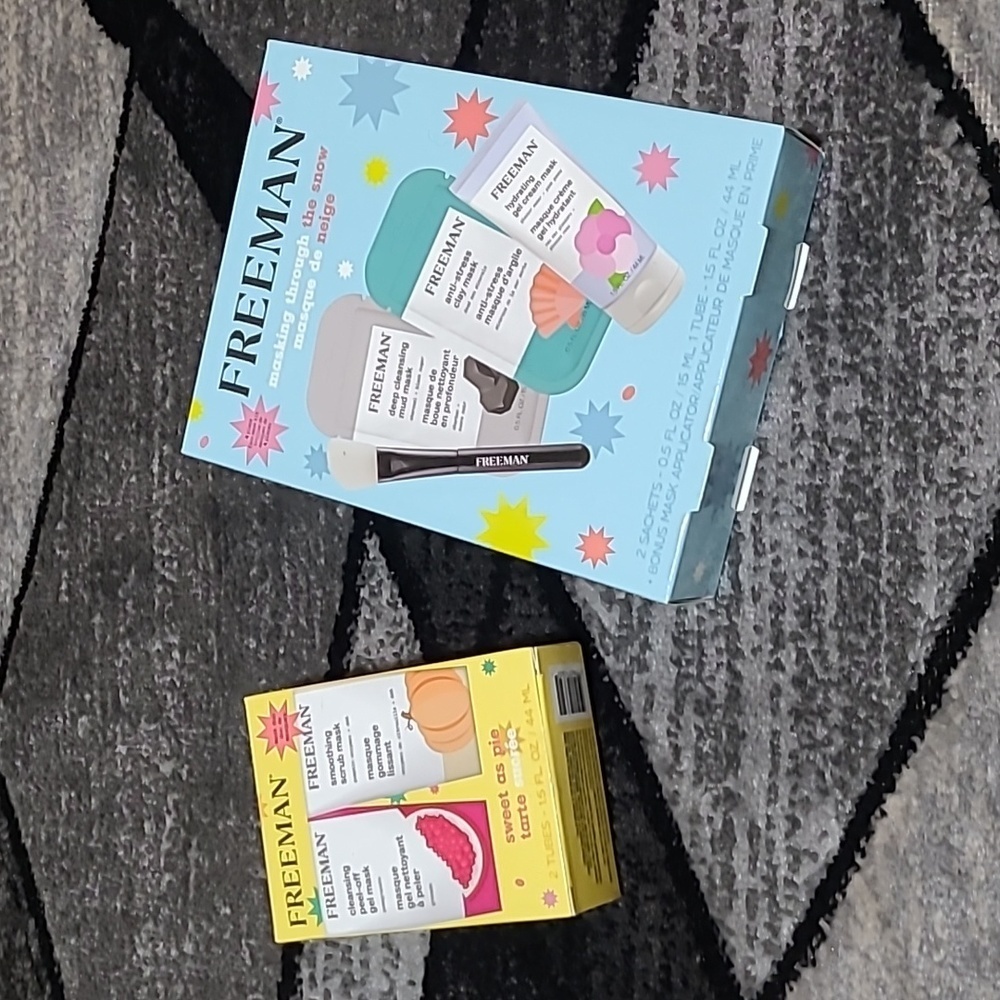 FREEMAN DEEP CLEANSING ANTI-STRESS HYDRATING SMOOTHING MASK BUNDLE